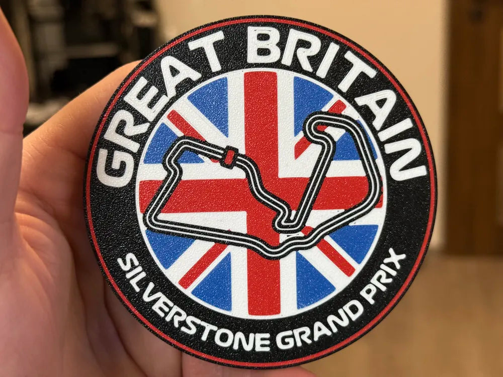 3D Printed Drinks Coaster- GB Track