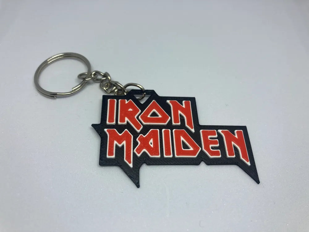3D Printed Keychain- Iron Maiden