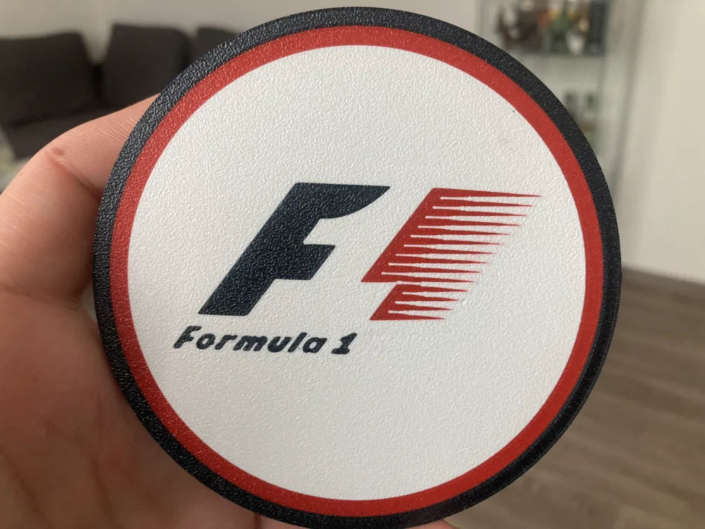 3D Printed Drinks Coaster- F1