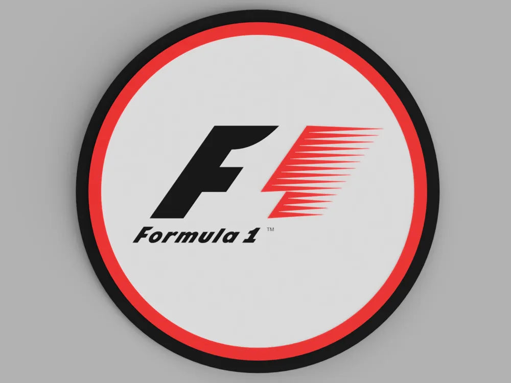3D Printed Drinks Coaster- F1