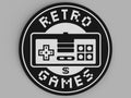 3D printed Drinks Coaster- Retro Games