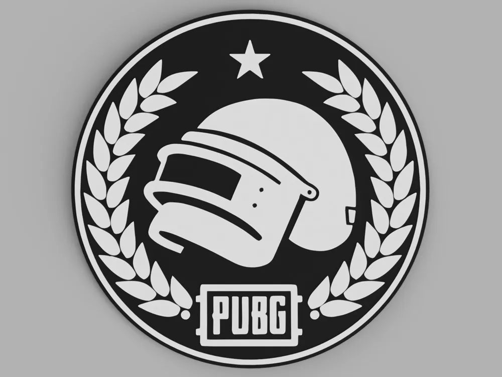 3D Printed Drinks Coasters - PUBG