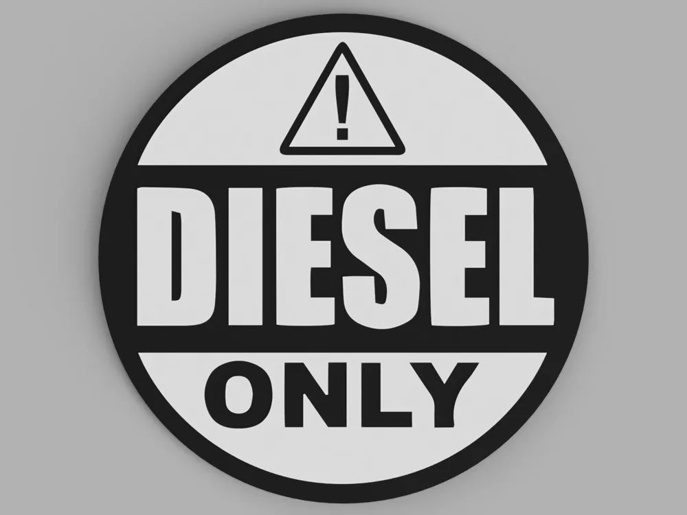 3D Printed Drinks Coaster- Diesel Only