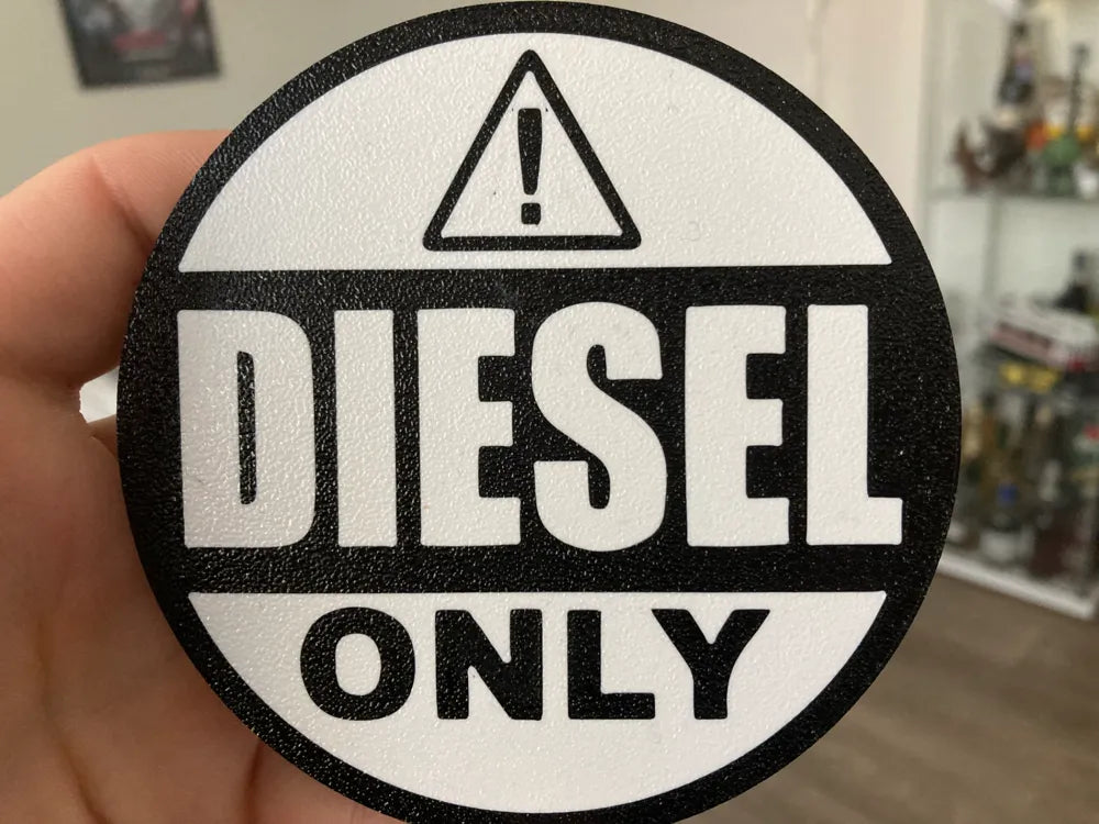 3D Printed Drinks Coaster- Diesel Only