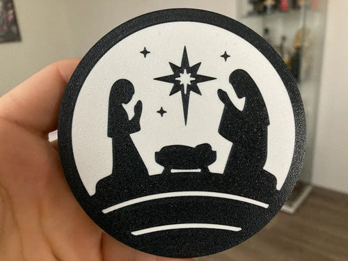 3D Printed Coaster- Christmas Star