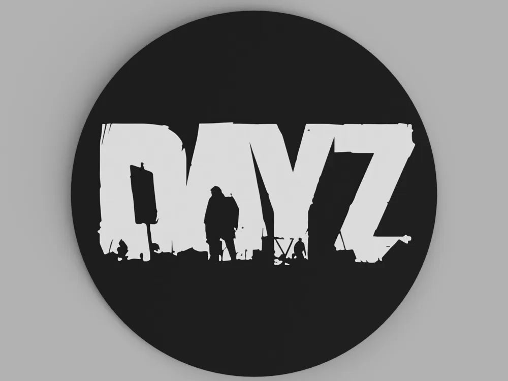 3D Printed Drinks Coaster- DayZ