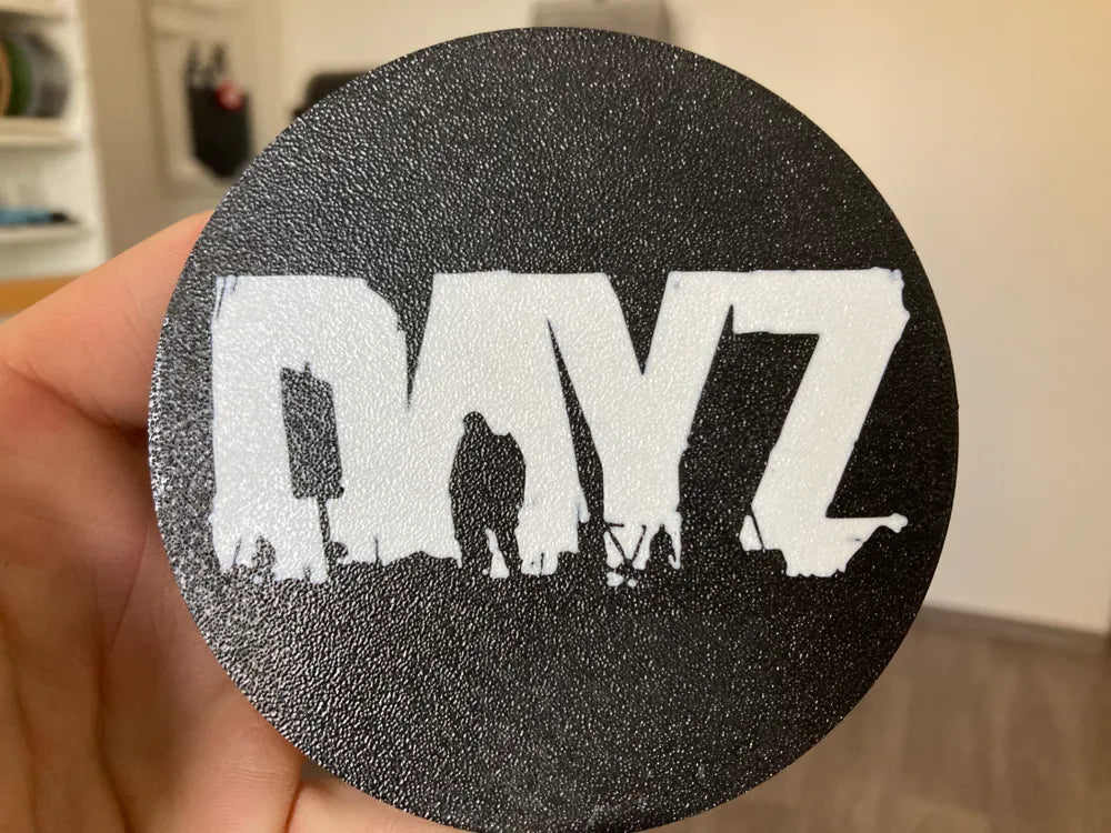 3D Printed Drinks Coaster- DayZ