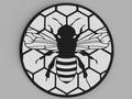 3D Printed Drinks Coaster- Bee