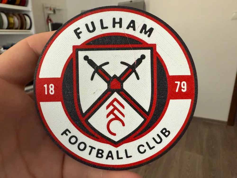 3D Printed Drinks Coaster- Fulham