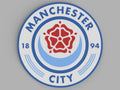 3D Printed Drinks Coaster- Man City