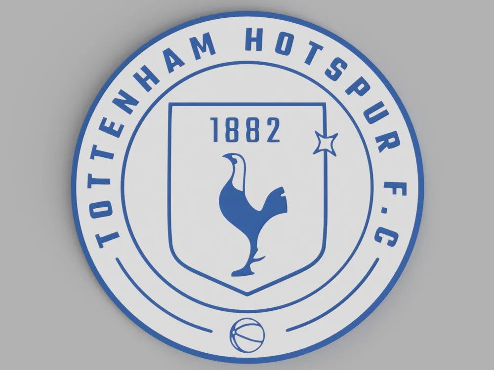 3D Printed Drinks Coaster- Tottenham