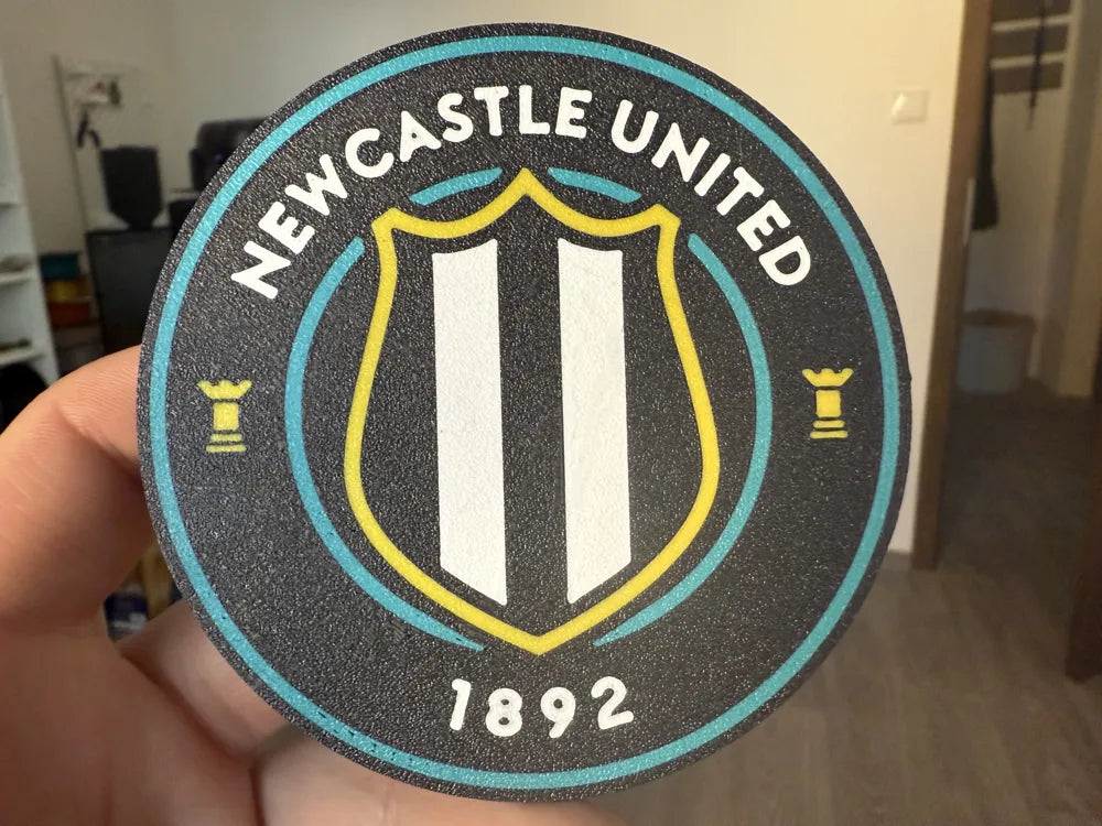 3D Printed Drinks Coaster- Newcastle