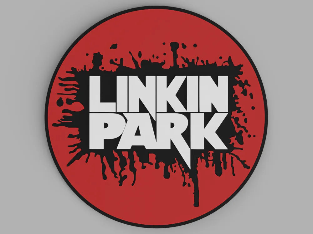 3D Printed Drinks Coaster- Linkin Park