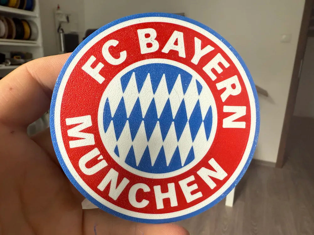 3d Printed Drinks Coaster- Bayern