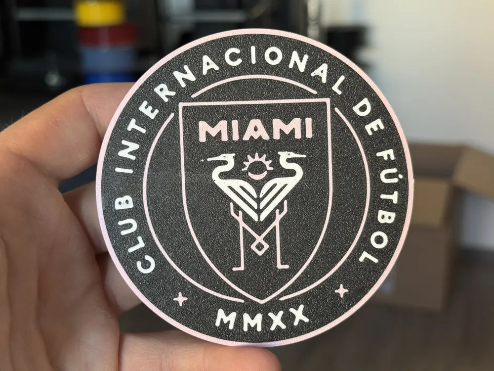 3D Printed Drinks Coaster- Miami