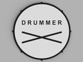 3D Printed Drinks Coaster- Drummer