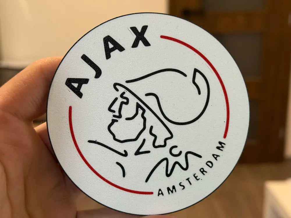 3D Printed Drinks Coaster- Ajax