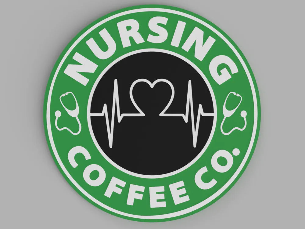 3D Printed Coaster- Nursing