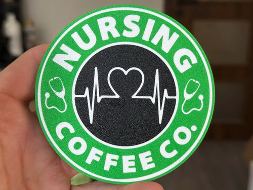 3D Printed Coaster- Nursing