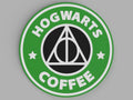 3D Printed Drinks Coaster- Hogwarts Coffee