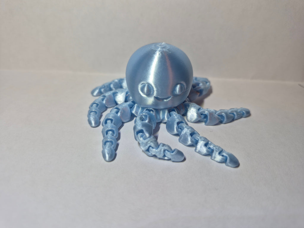 3D Printed Articulated Octopus- Many Colours