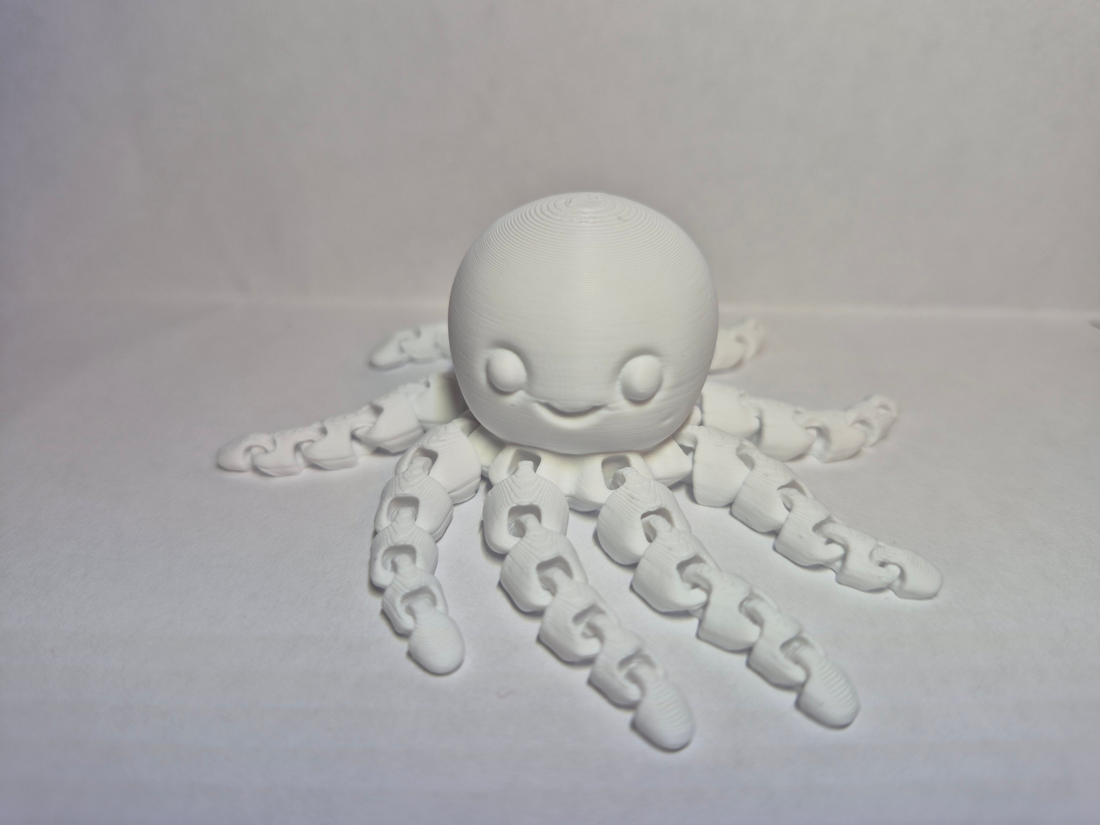 3D Printed Articulated Octopus- Many Colours