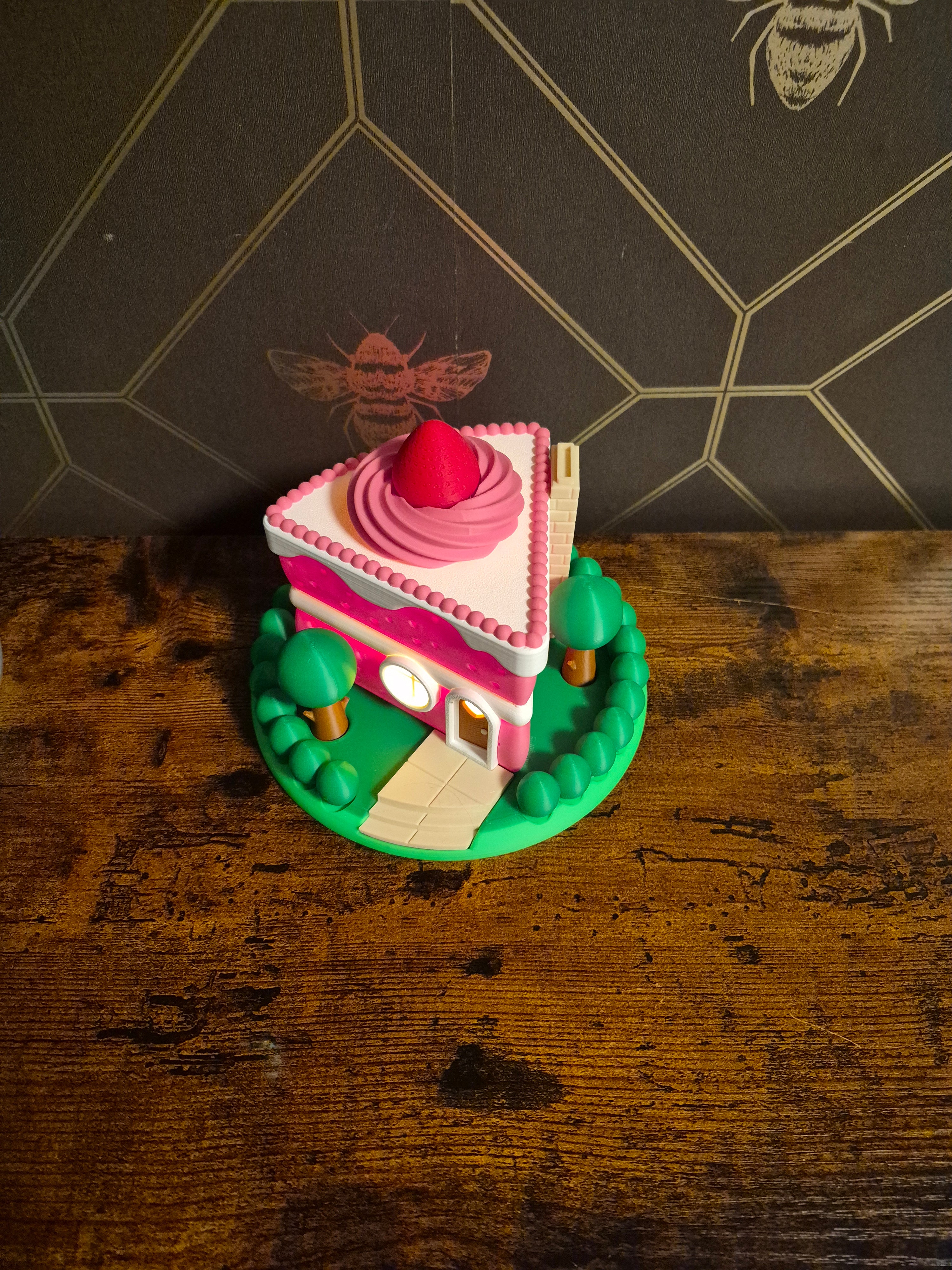 Fairy House Cake Slice