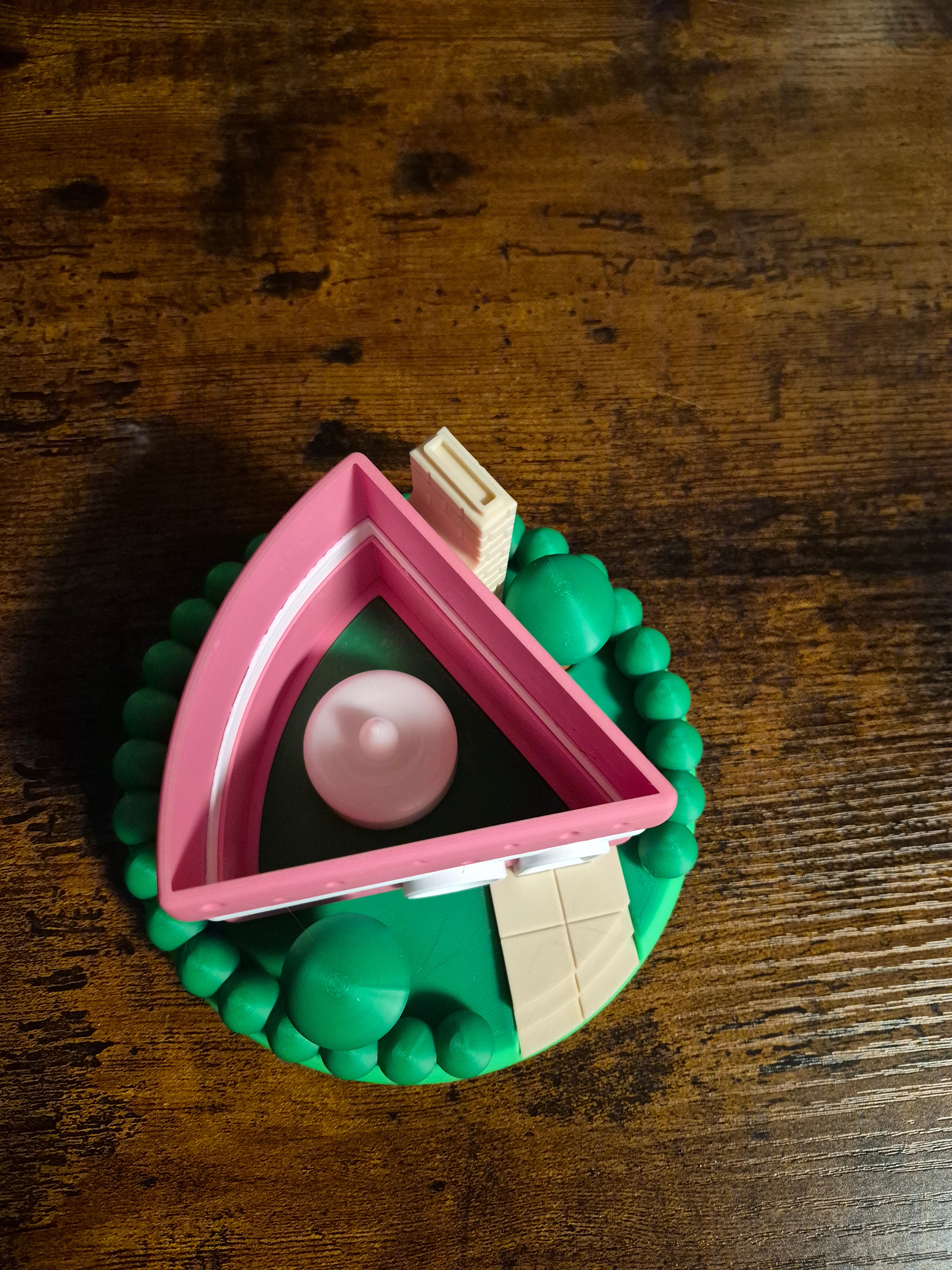 Fairy House Cake Slice