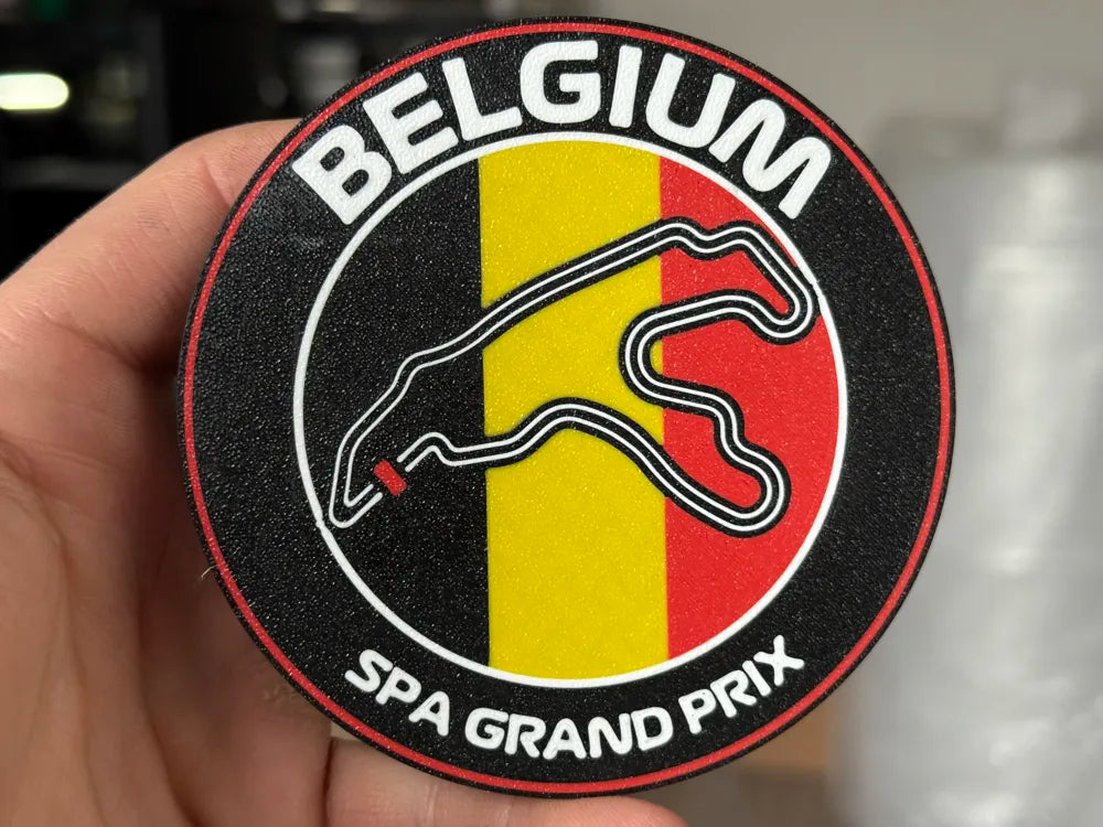3D Printed Drinks Coaster- Spa