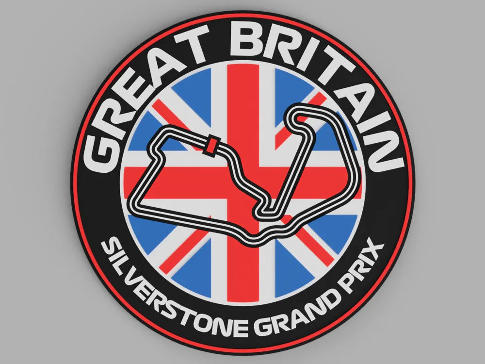 3D Printed Drinks Coaster- GB Track