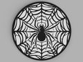 3D Printed Drinks Coaster- Spider