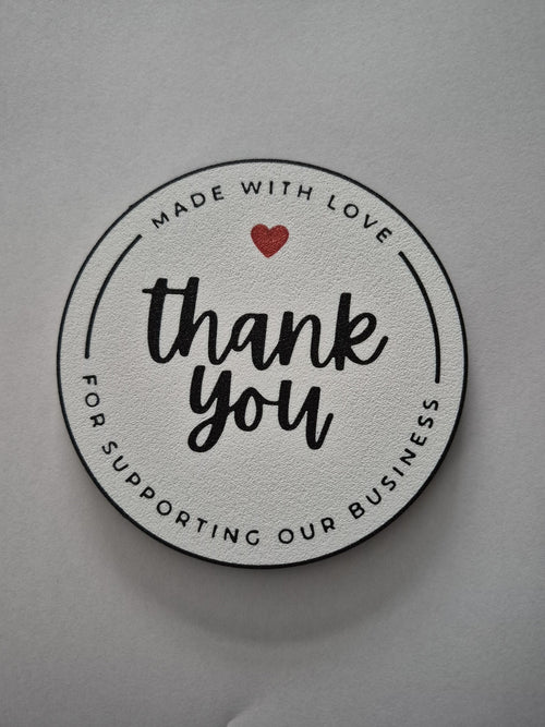 3D Printed Drinks Coaster - Thank you For Supporting