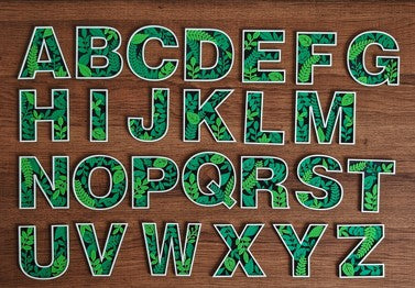 3D Printed Letters A-Z (Colour Can Be Changed)