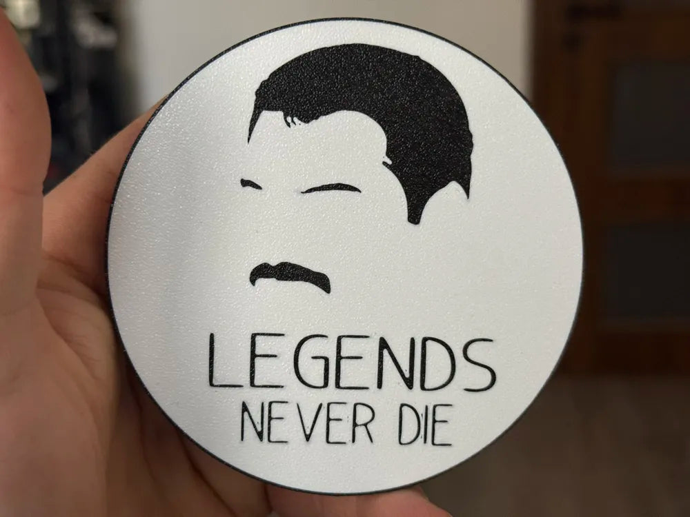 3D Printed Drinks Coaster- Freddie