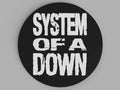 3D Printed Drinks Coaster- System Of A Down