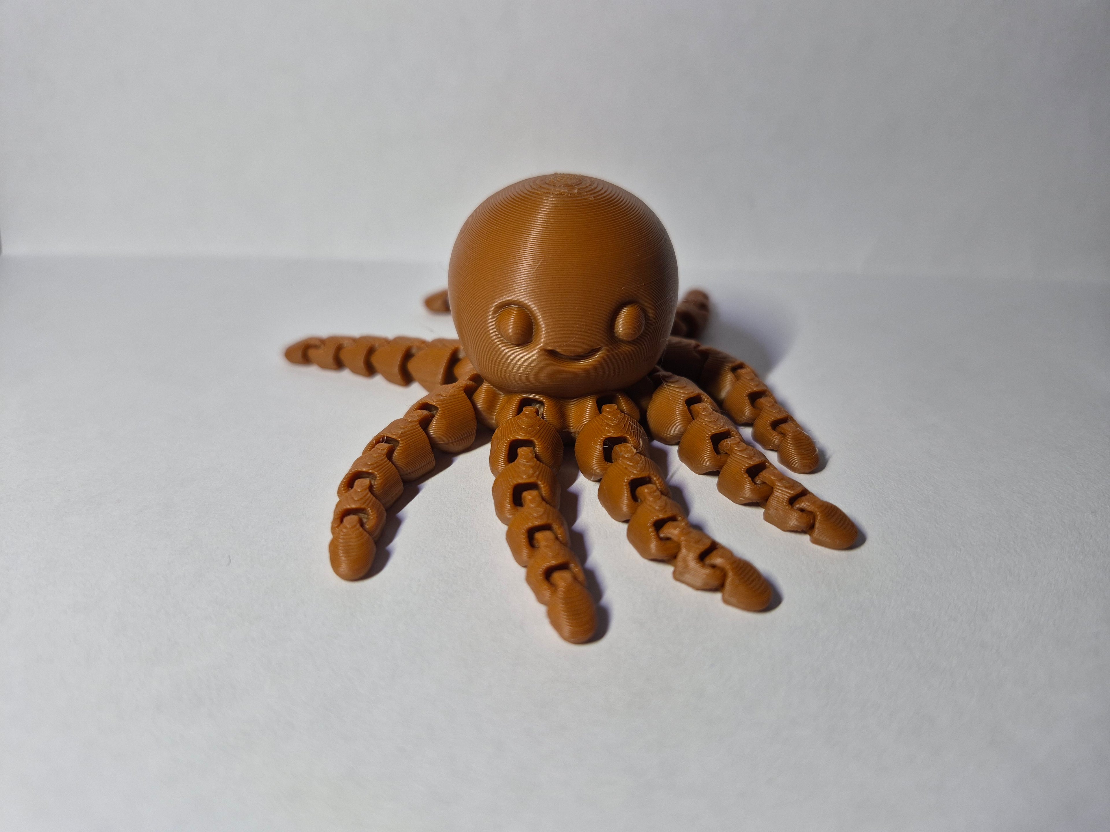 3D Printed Articulated Octopus- Many Colours